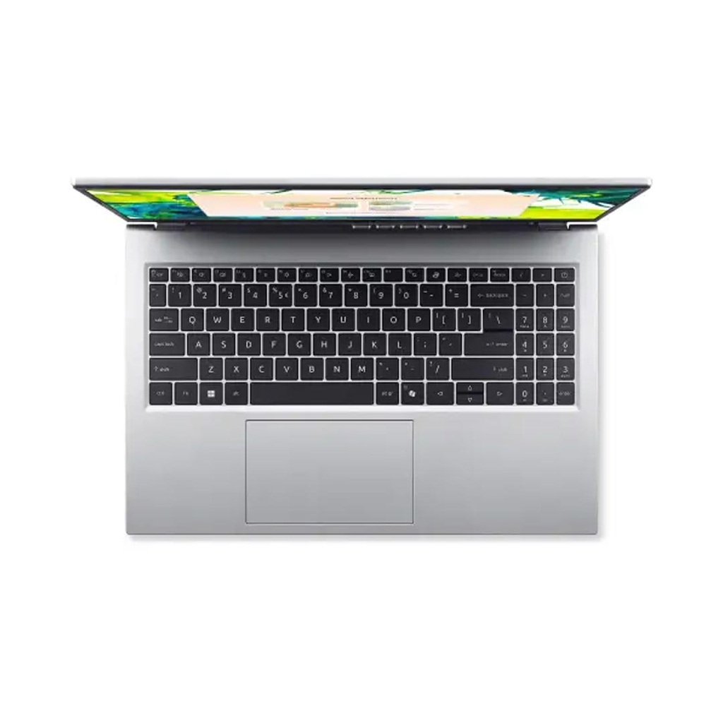 Acer Aspire Go 15 (AG15-72P-55R5) Intel® Core™ 5 120U | 16GB RAM | 512GB SSD | Intel® Graphics | 15.6″ FHD IPS SlimBezel Display | Windows 11 | Pure Silver | 2 Years Warranty