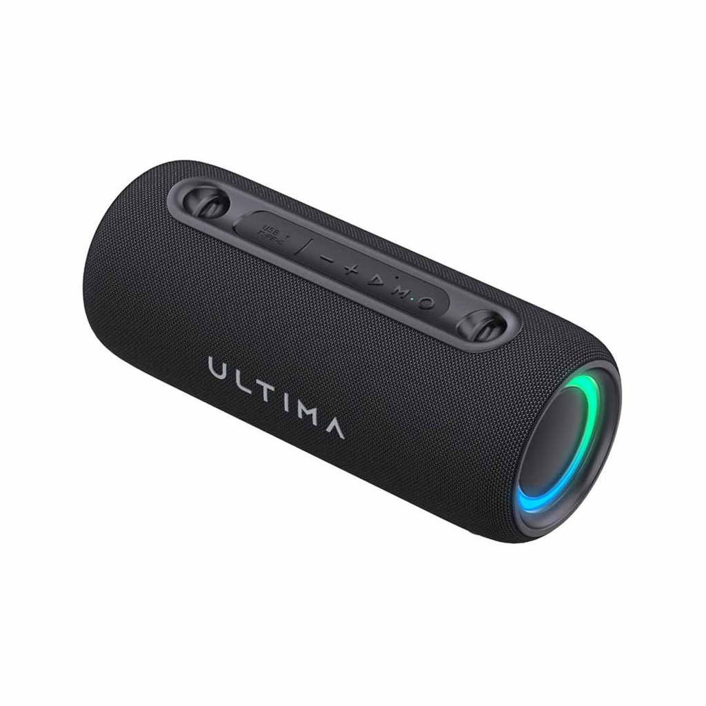Ultima S20 Sound box With RGB LED Lights | 7 Hours Playtime | TWS Functionality | IPX5 Water & Dust Resistance | Built-In Mic | Bluetooth V5.3 | Type - C Port Sound Box