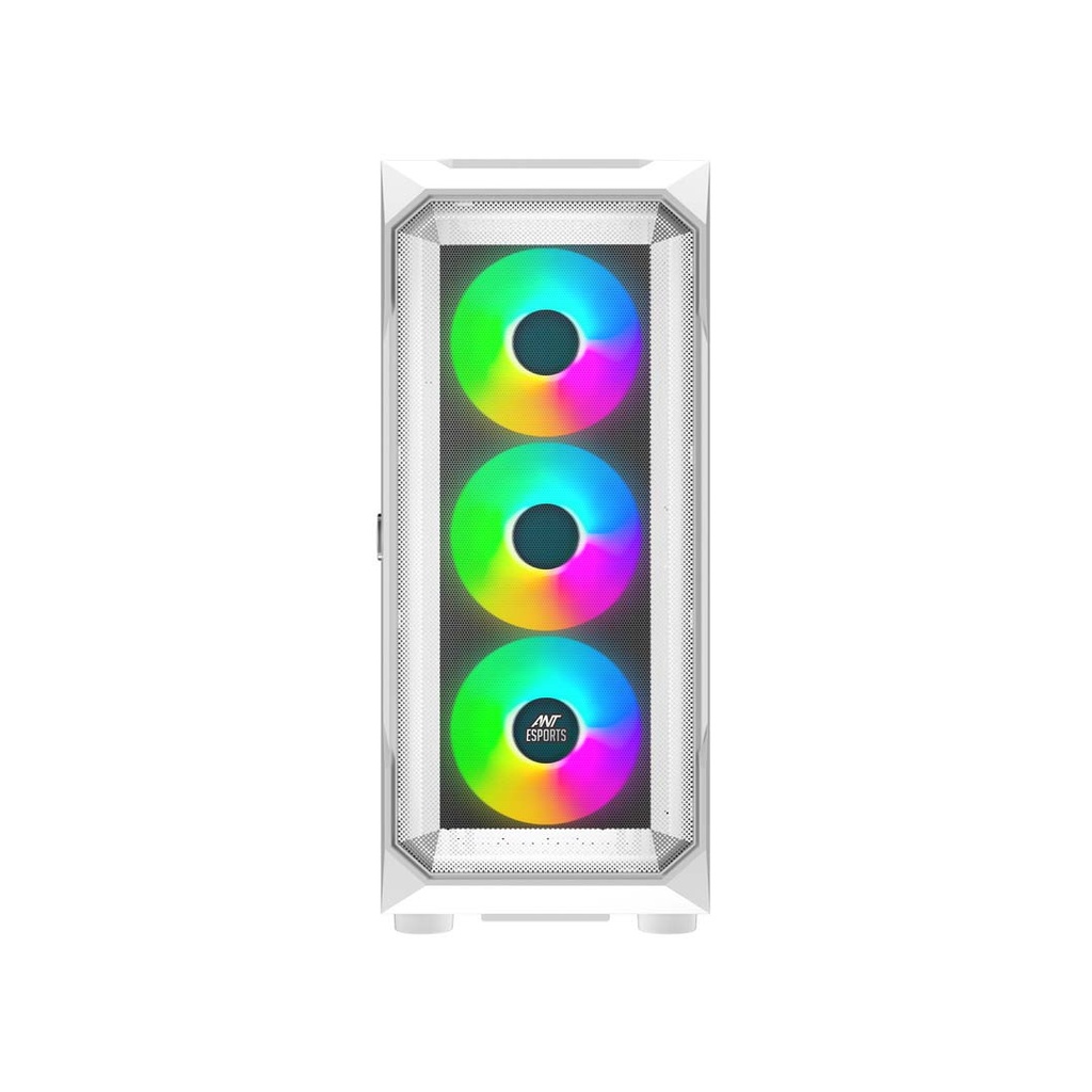 ANT Esports ICE-410TG ARGB (ATX) Mid Tower Gaming Case