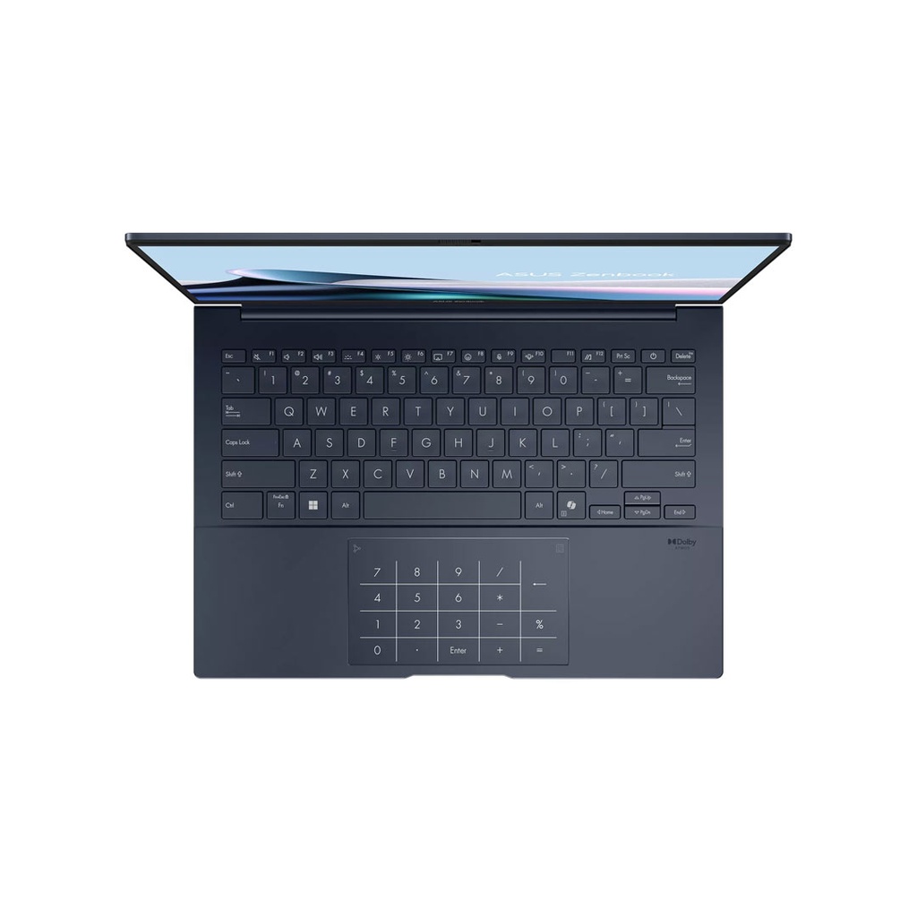 Asus Zenbook 14 UX3405CA-QL189W Ultra 5-255H | 16GB RAM | 512GB SSD | Intel Arc Graphics | 14" WUXGA OLED Touch 60Hz Display | Windows 11 | Backlit Keyboard | Ponder Blue | 2 Years int'l Warranty | 1-year Perfect Warranty