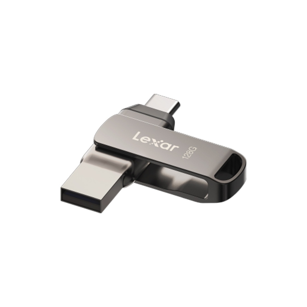 Lexar 128GB JumpDrive Dual Drive D400 USB 3.2 Gen 1 Type-C & Type-A Flash Drive