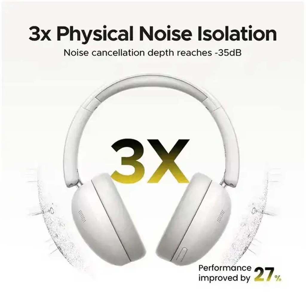 UGREEN Studio Max2 Wireless Headphones Light Gray