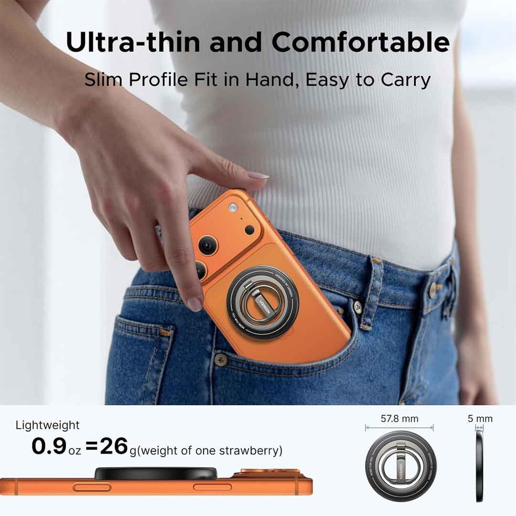 UGREEN Magnetic Phone Ring Holder