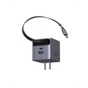 UGREEN 45W GaN Fast Charger with Retractable Cable