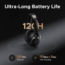 UGREEN Studio Pro Hybrid Active Noise-Cancelling Headphone Black