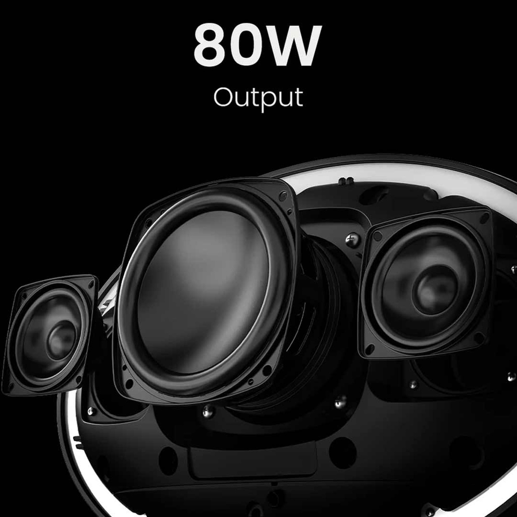 HiFuture ORBIT Wireless Speaker 80W Output | Up to 8 Hours Playtime Battery