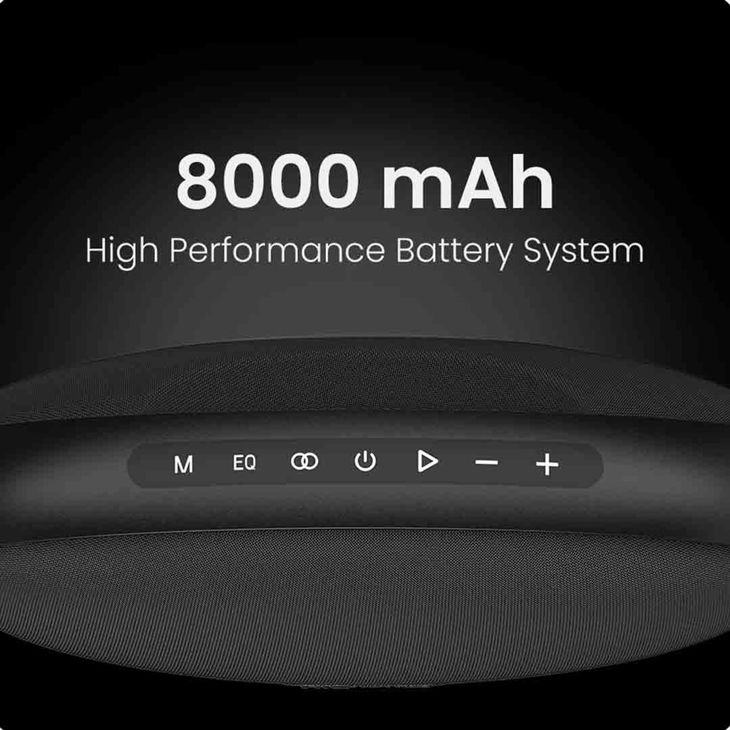 HiFuture ORBIT Wireless Speaker 80W Output | Up to 8 Hours Playtime Battery