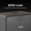 HiFuture Passion X Wireless Speaker 100W Output | Buit-in 8000mAh High-Performance Battery System