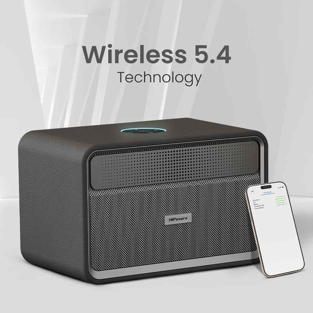 HiFuture Passion X Wireless Speaker 100W Output | Buit-in 8000mAh High-Performance Battery System