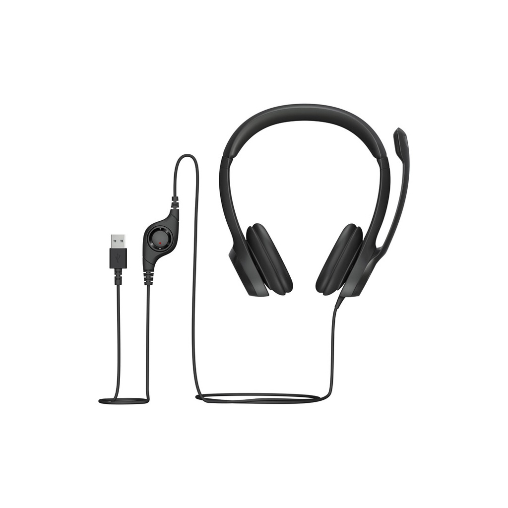 Logitech H390 Wired Stereo Headset
