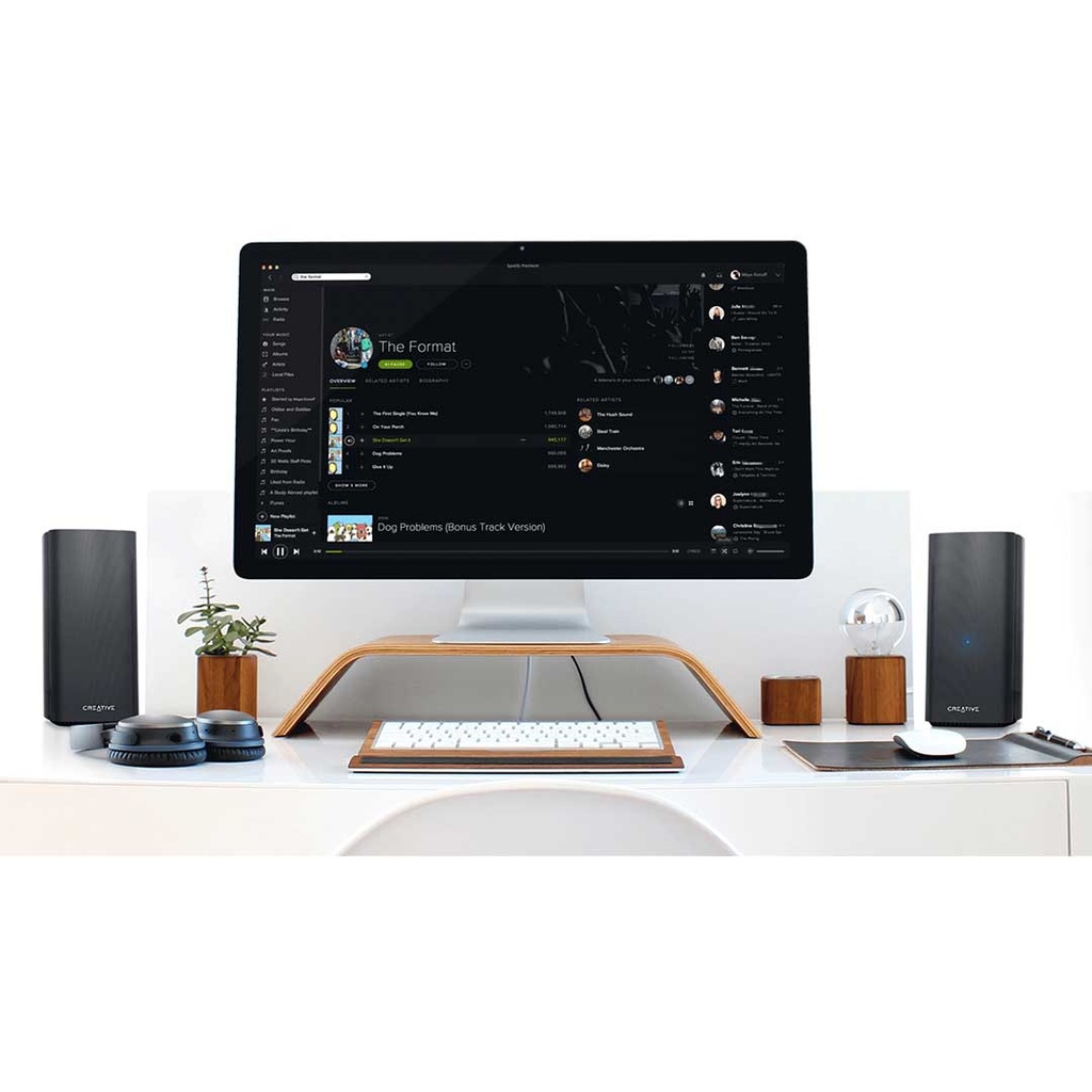 Creative T100 Premium Hi-Fi 2.0 Desktop Speakers