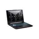 Asus TUF Gaming A15 FA506NCQ-HN026W Ryzen 7 170 | 16GB RAM | 512GB SSD | Nvidia GeForce RTX 3050 4GB GDDR6 Graphics | 15.6" FHD 144Hz Display | Windows 11| Backpack | Mouse | Graphite Black | 2 Years Int l Warranty | 1-year Perfect Warranty
