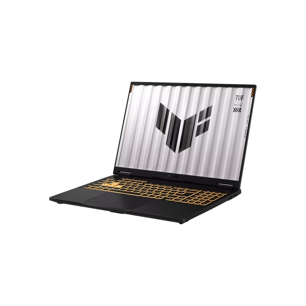 Asus TUF Gaming F16 FX608JMI-TU234W | Intel Core i7- 14650HX | 16GB RAM | 512B SSD | Nvidia GeForce RTX 5060 8GB GDDR7 Graphics | 16" WUXGA 144Hz Display | Windows 11 Laptop | Backpack | Mouse |Jaeger Gray | 2 Years Int'l Warranty | 1-year Perfect Warranty