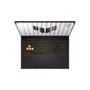 Asus TUF Gaming F16 FX608JMI-TU234W | Intel Core i7- 14650HX | 16GB RAM | 512B SSD | Nvidia GeForce RTX 5060 8GB GDDR7 Graphics | 16" WUXGA 144Hz Display | Windows 11 Laptop | Backpack | Mouse |Jaeger Gray | 2 Years Int'l Warranty | 1-year Perfect Warranty