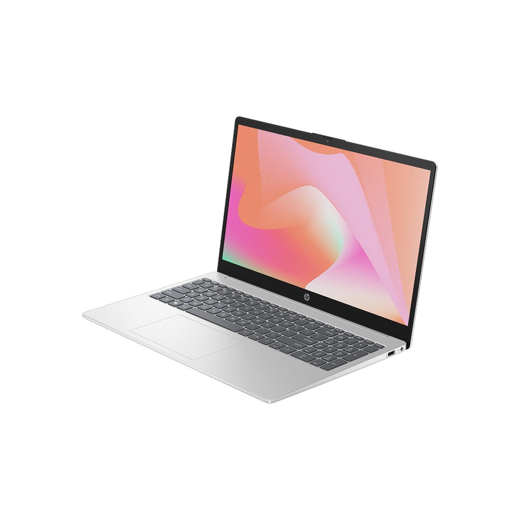 HP Laptop AI (15-fd2104TU) Intel® Core Ultra 5-225U | 8GB RAM | 512GB SSD | Intel® Graphics | 15.6 FHD LED Display | Windows 11 | Backlit Keyboard | Natural Silver | 1 Years Warranty