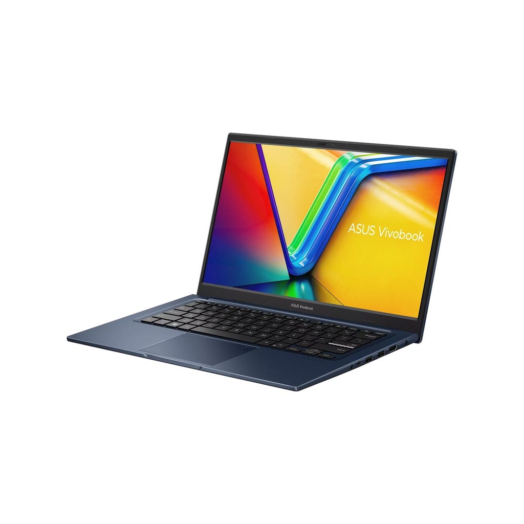 Asus Vivobook 14 X1404VA-EB1570W i7 150U | 8GB RAM | 512GB SSD | 13th Gen | Intel (R) Graphics | 14" FHD Display | Windows 11 | Backlit Keyboard | Backpack | Mouse | Quiet Blue | 2 Years int'l Warranty