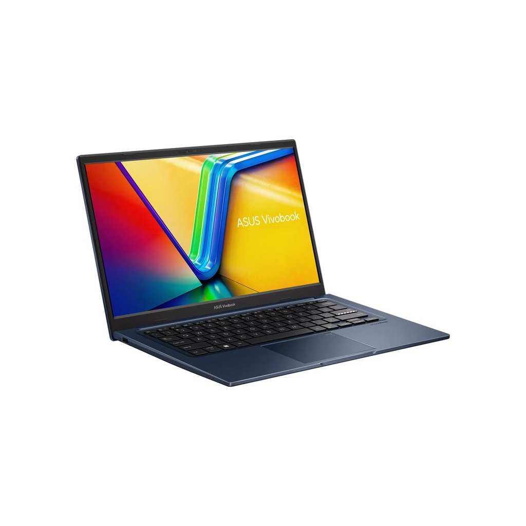 Asus Vivobook 14 X1404VA-EB1570W i7 150U | 8GB RAM | 512GB SSD | 13th Gen | Intel (R) Graphics | 14" FHD Display | Windows 11 | Backlit Keyboard | Backpack | Mouse | Quiet Blue | 2 Years int'l Warranty