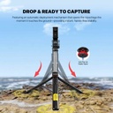 Fantech SS177 Bluetooth Selfie Stick Pop Up Tripod With Remote