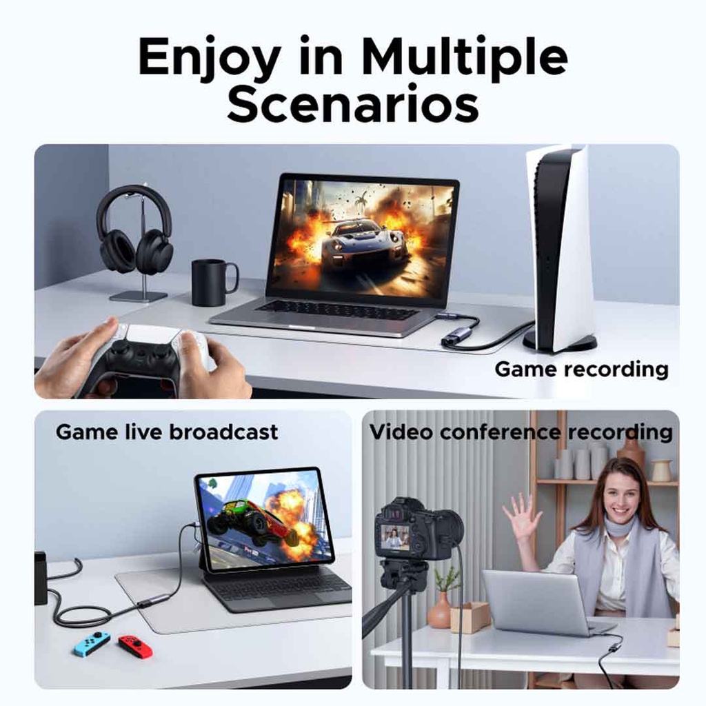 UGREEN HDMI USB Video Capture Card 2K@30Hz