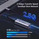 Ugreen USB-C 3.1 GEN1 To 2.5G Ethernet Adapter (25052)
