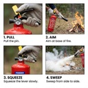 SWIFGO ABC Fire Extinguisher 2KG