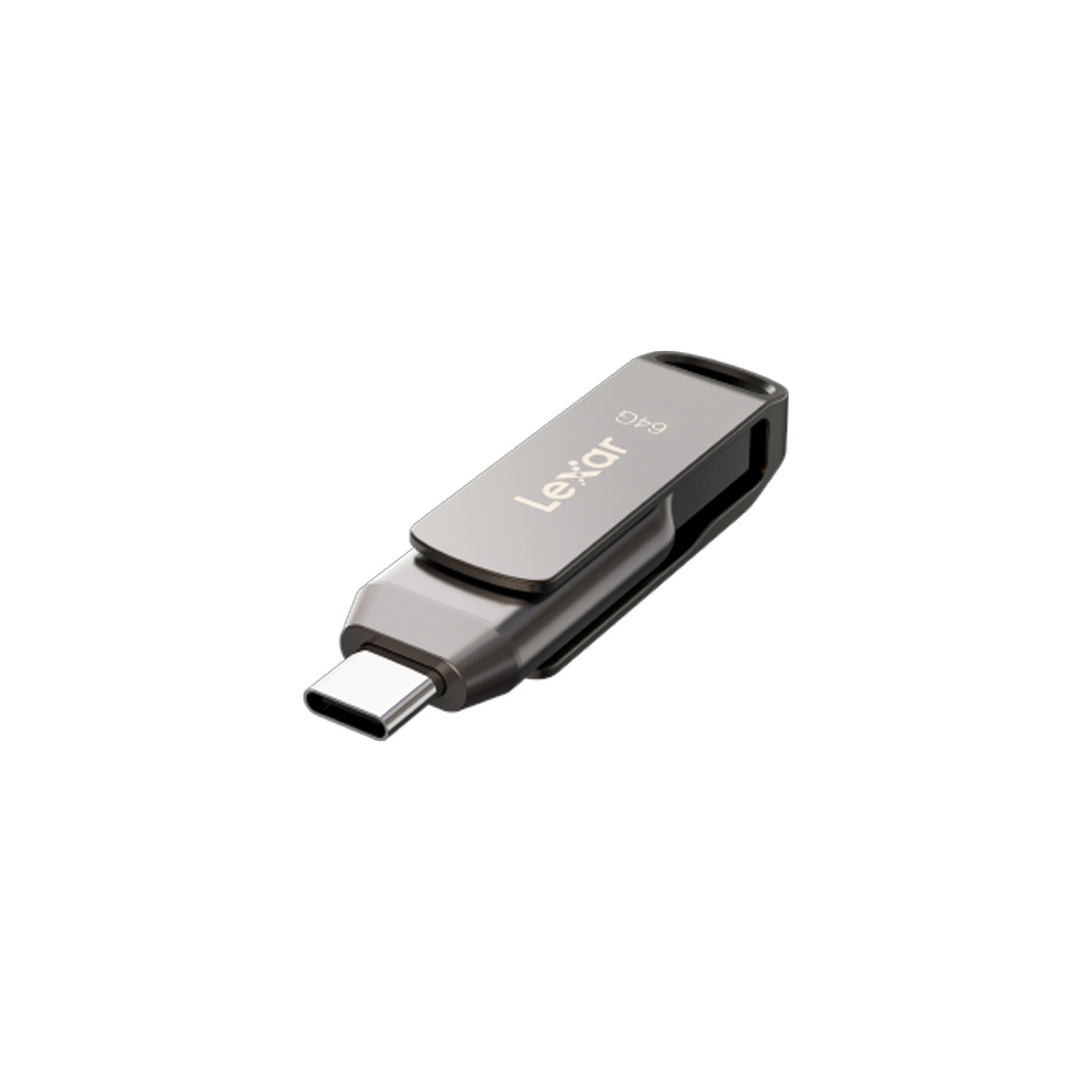 Lexar 64GB JumpDrive Dual Drive D400 USB 3.2 Gen 1 Type-C & Type-A Flash Drive
