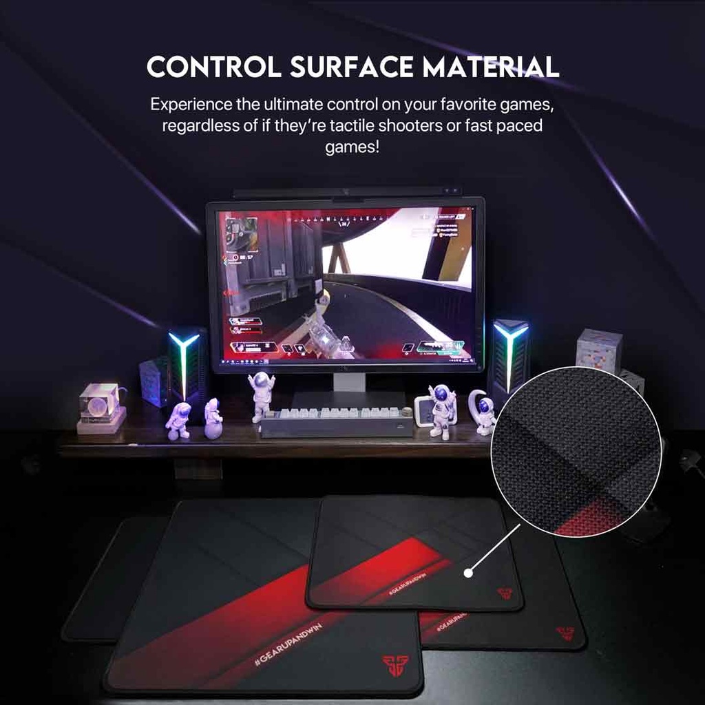 Fantech VIGIL MP356 Esports Professional Gaming MousePad (350x300x4mm)
