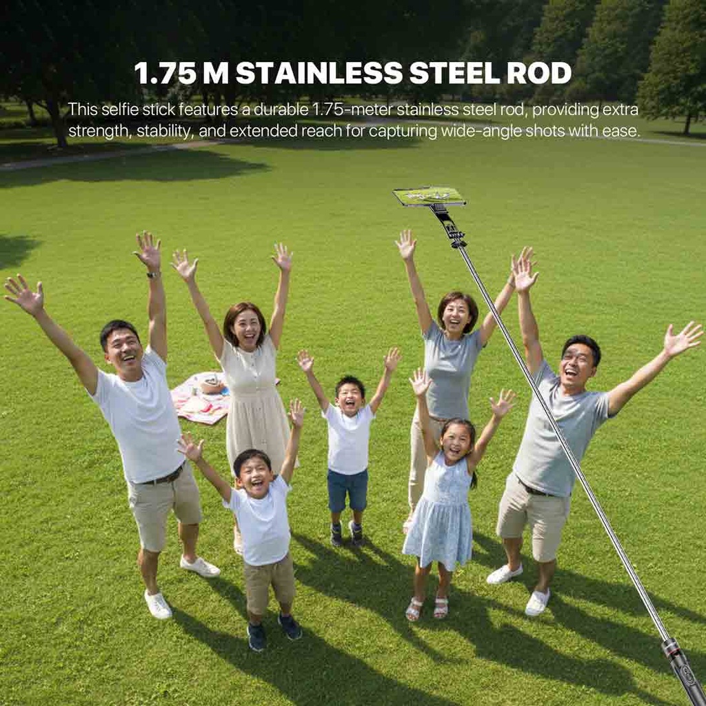 Fantech SS175 Bluetooth Selfie Stick Pop Up Tripod With Remote