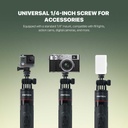 Fantech SS175 Bluetooth Selfie Stick Pop Up Tripod With Remote