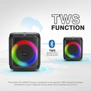 SonicGear Audiox PRO 600HD Portable Bluetooth Party RGB Speaker with 8" Woofer