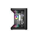 Armaggeddon Aquaron X Curve 285 Gaming PC Casing I M-ATX Curved Glass Case