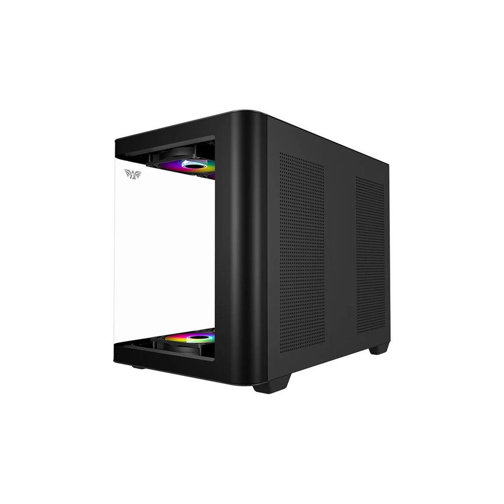 Armaggeddon Aquaron X Curve 285 Gaming PC Casing I M-ATX Curved Glass Case