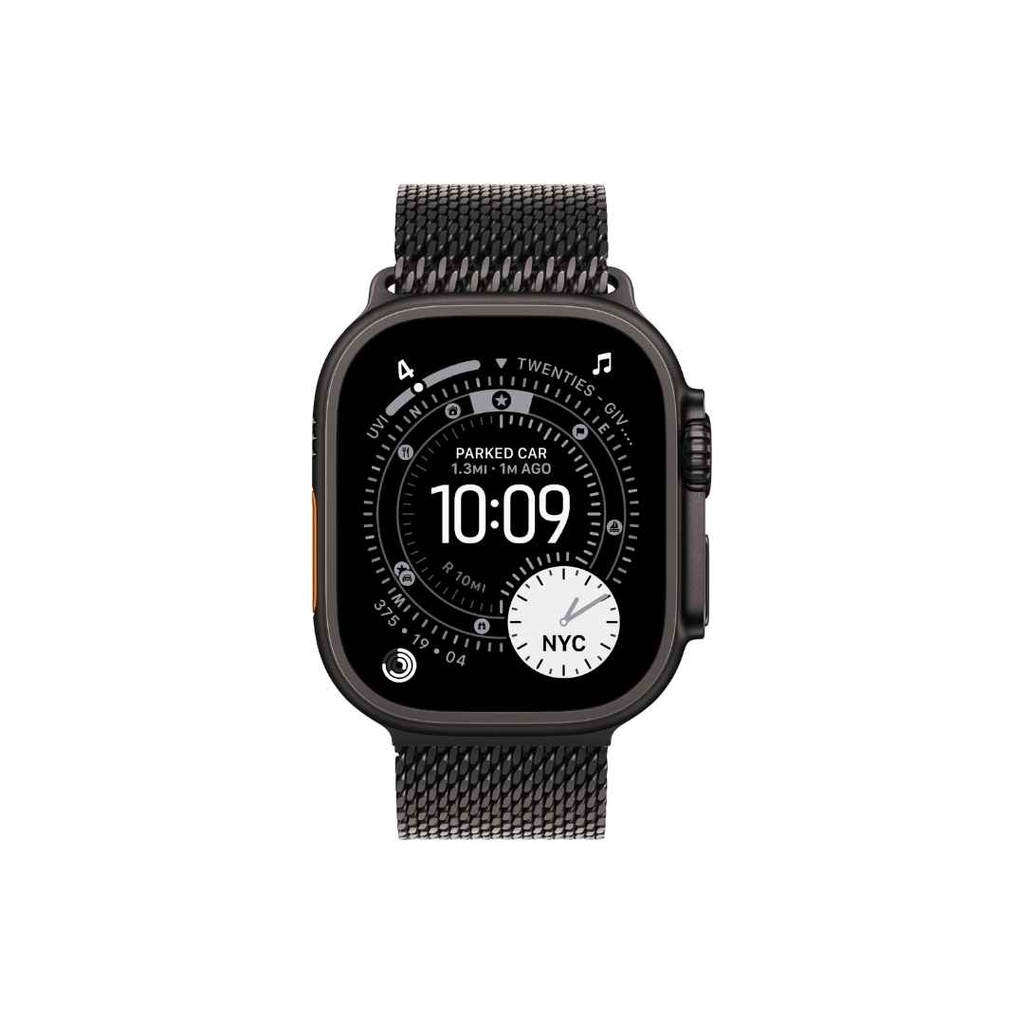 Apple Watch Ultra 3 (49mm, Black Titanum Black/Charcoal, TI Black M/L)