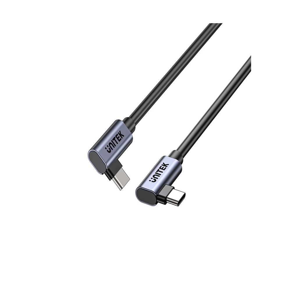 UNITEK C14147ABK01 PD 100W 1Meter USB-C Dual 90 Degree Cable