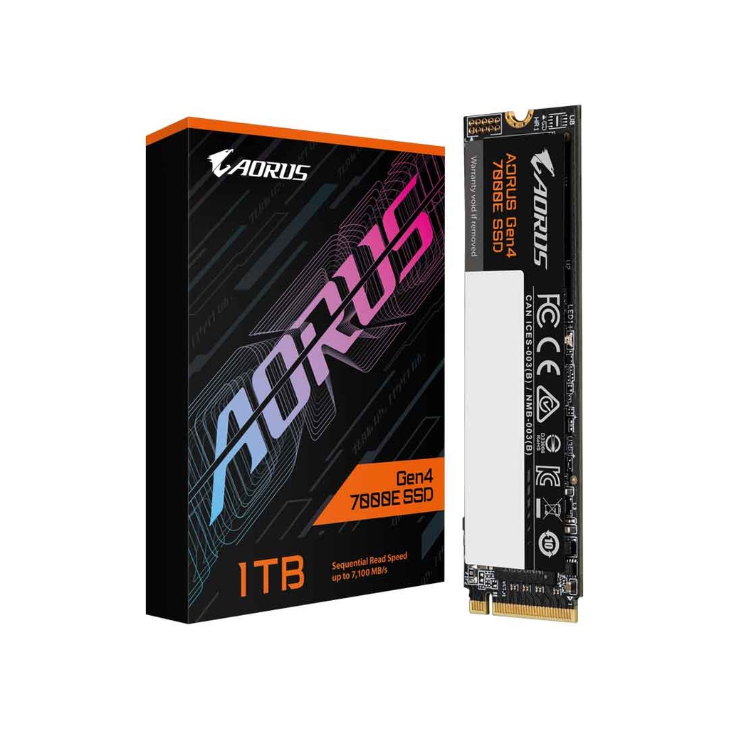 Aorus Gen4 7000E 1TB NVMe SSD (AG470E1TB)