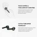 Fantech TWS TX-1 MITHRIL 5.0 Wireless Earphones