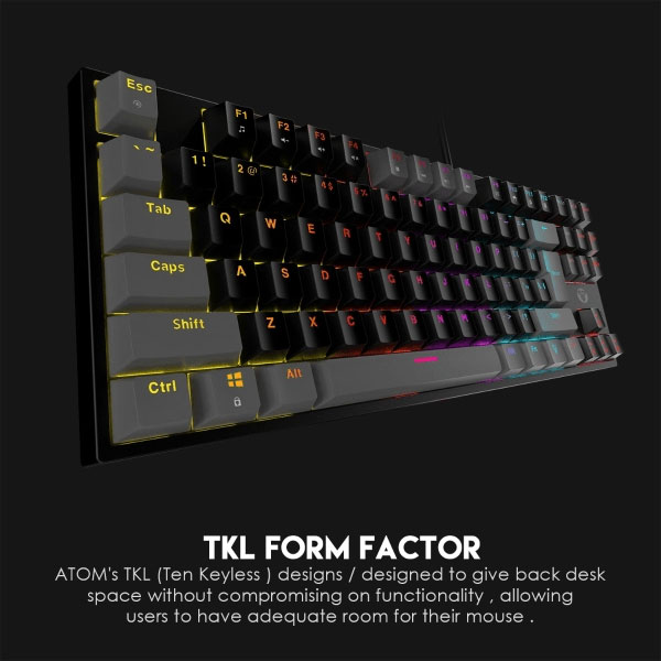 Fantech ATOM TKL MK876 Mechanical Keyboard