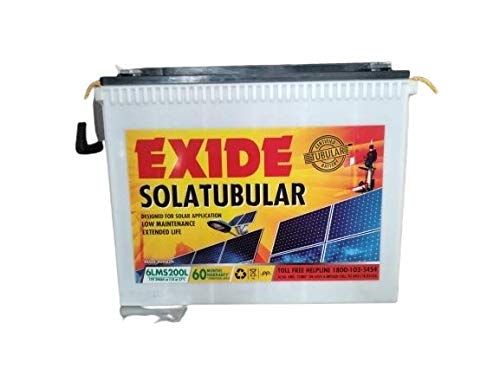 Exide Battery 200AH/12V 6LMS200 (CEIL Solar) 36M