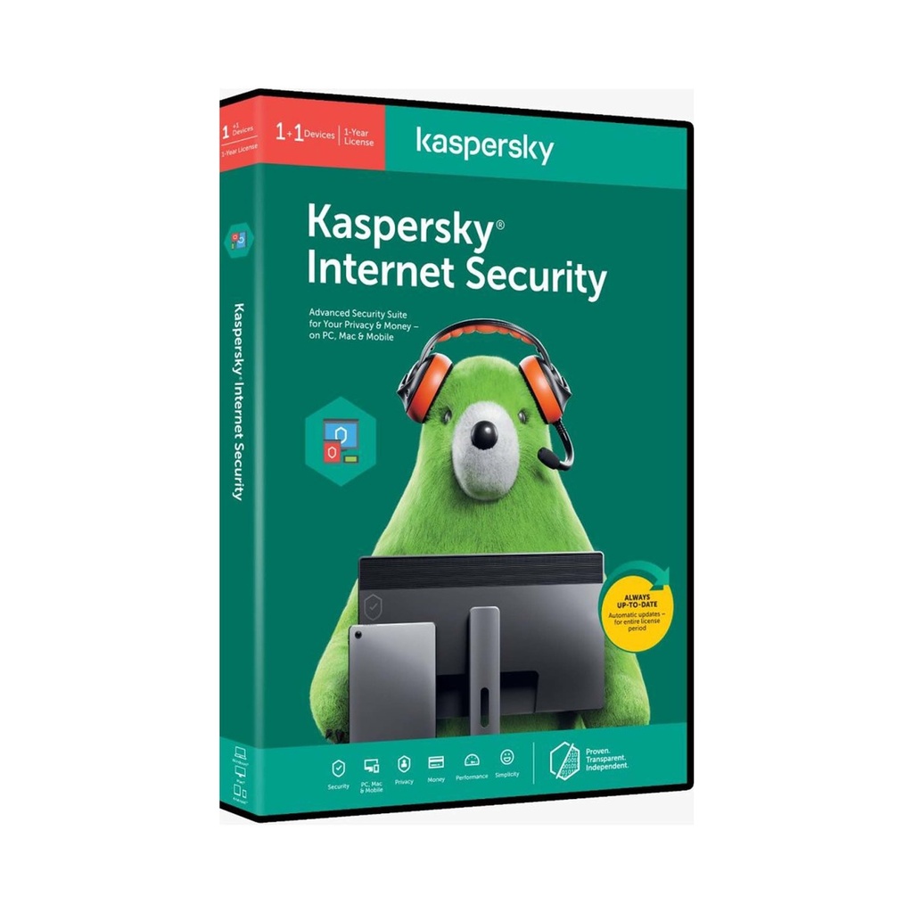 Kaspersky Internet Security 2021 1 Devices | 1 Year | 1 Key