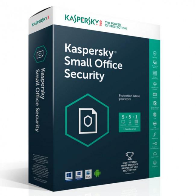 Kaspersky Small Office Security 5 Clients + 1 Server Antivirus