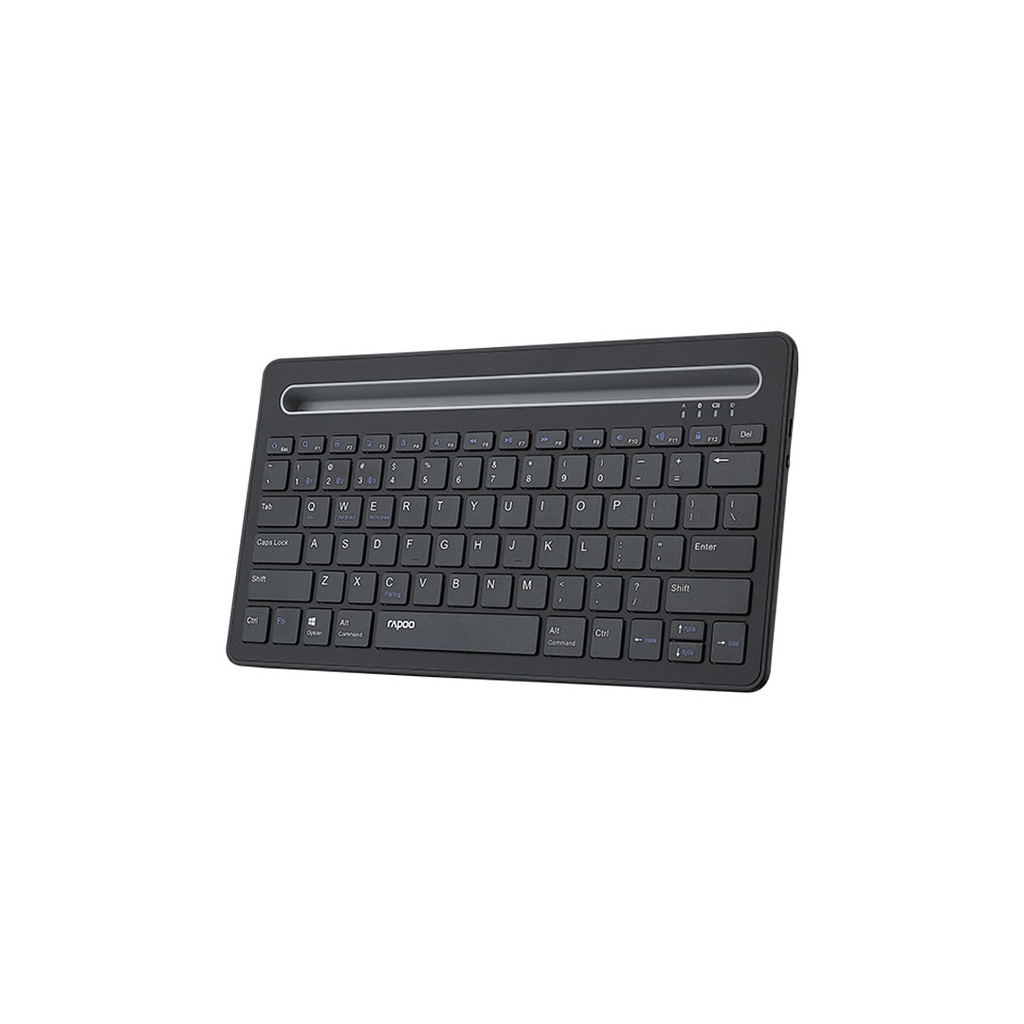 Rapoo XK100 US-Black Bluetooth Keyboard with Tablet Stand