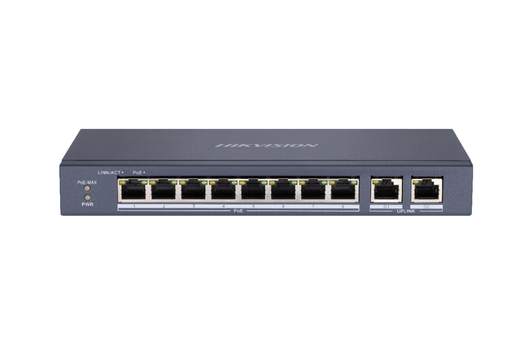 Hikvision 8-Port POE Switch DS-3E0310P-E/M
