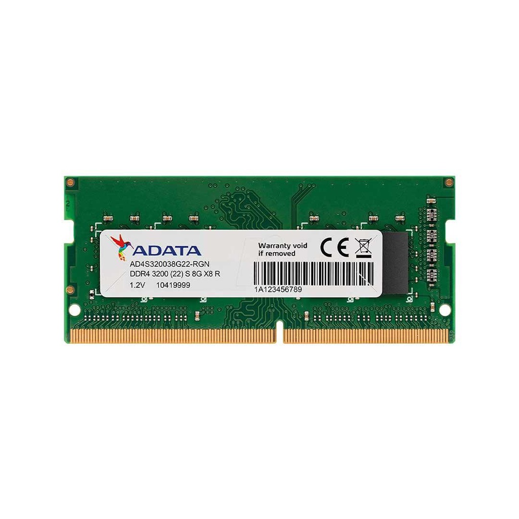 Adata Laptop Ram 8gb DDR4 (3200mhz)