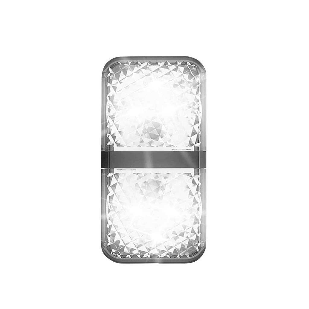 Baseus 2pcs 6 LEDs Car Opening Door Warning Light Safety Anti-collision Flash Lights