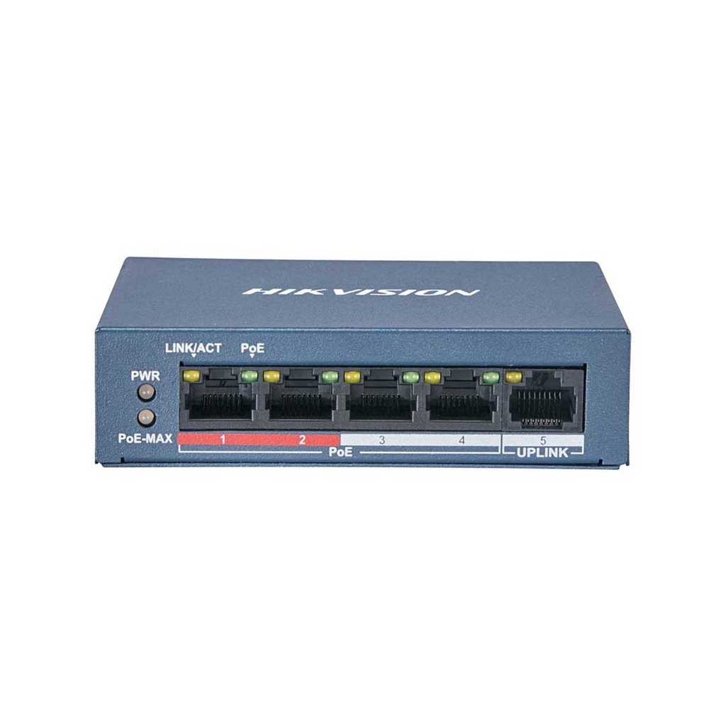 Hikvision 5 Port PoE Switch 100M DS-3E0105P-E/M