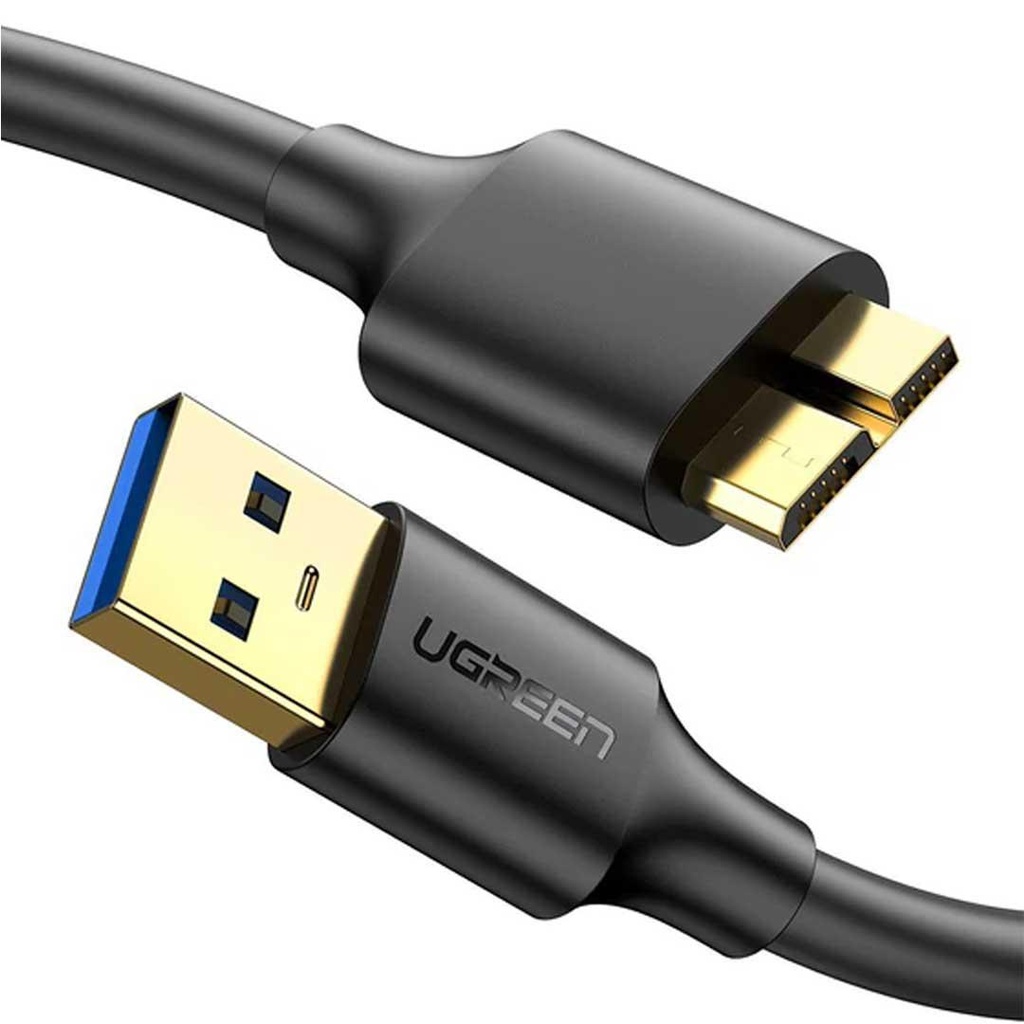UGREEN US130 USB-A Male to Micro USB 3.0 Cable 0.5m (10840)