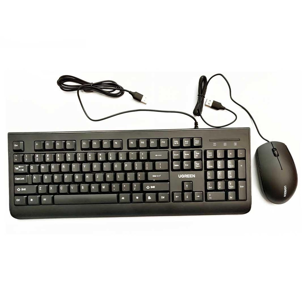 UGREEN MK001 Wired USB Mouse & Keyboard Combo