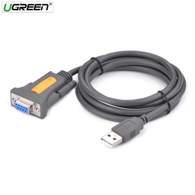 UGREEN USB 2.0 to Serial DB9 Parallel Print Cable Adapter (1.5M)