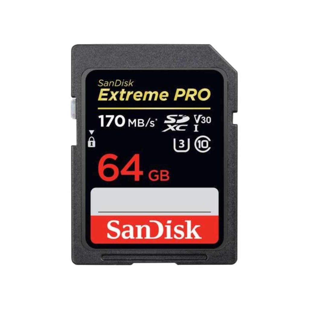 SanDisk Extreme Pro SDXC UHS-I SD Card (170mb/s)