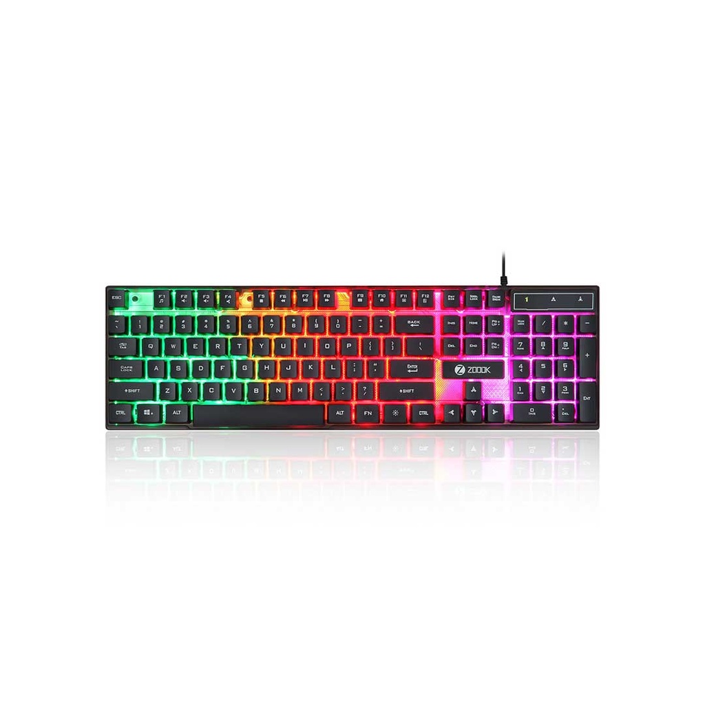 Zoook Concord USB Gaming Rainbow Keyboard